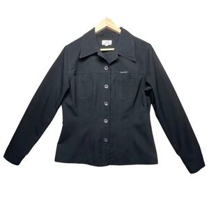 GUESS‎ USA Vintage Jacket Black Blazer XL Career Workwear 90's Y2K  Made in USA